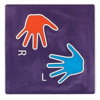 Poly Pad "Round Off Hands" 18" x 18"