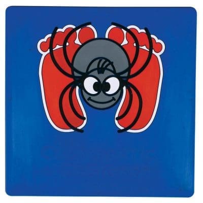 Poly Pad “Two Feet with Spider”, 15” x 15”