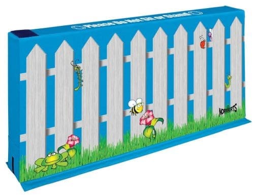 Divider Wall Section with Fence Graphic