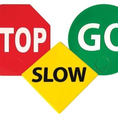 Stop, Slow, Go (Set of 3)