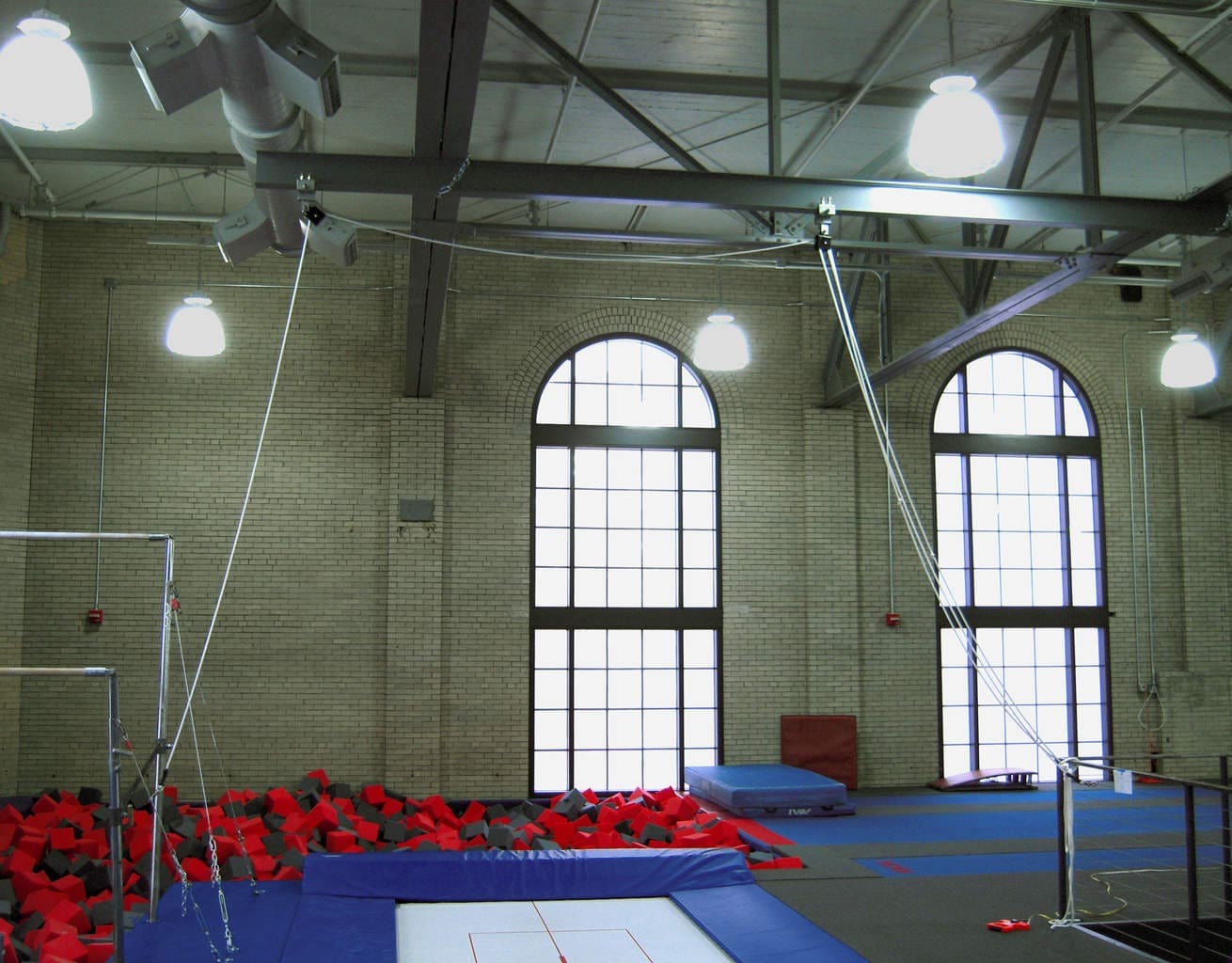 Gymnastics Gym University of Pennsylvania Deep Foam Pit
