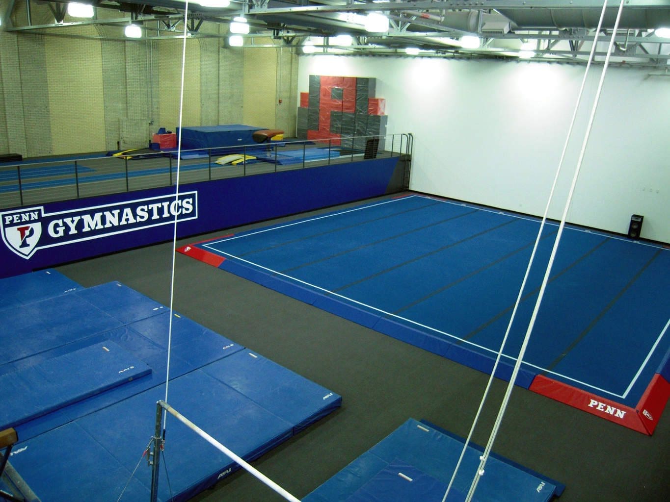 University of Pennsylvania Gymnastics Gym Spring Floors