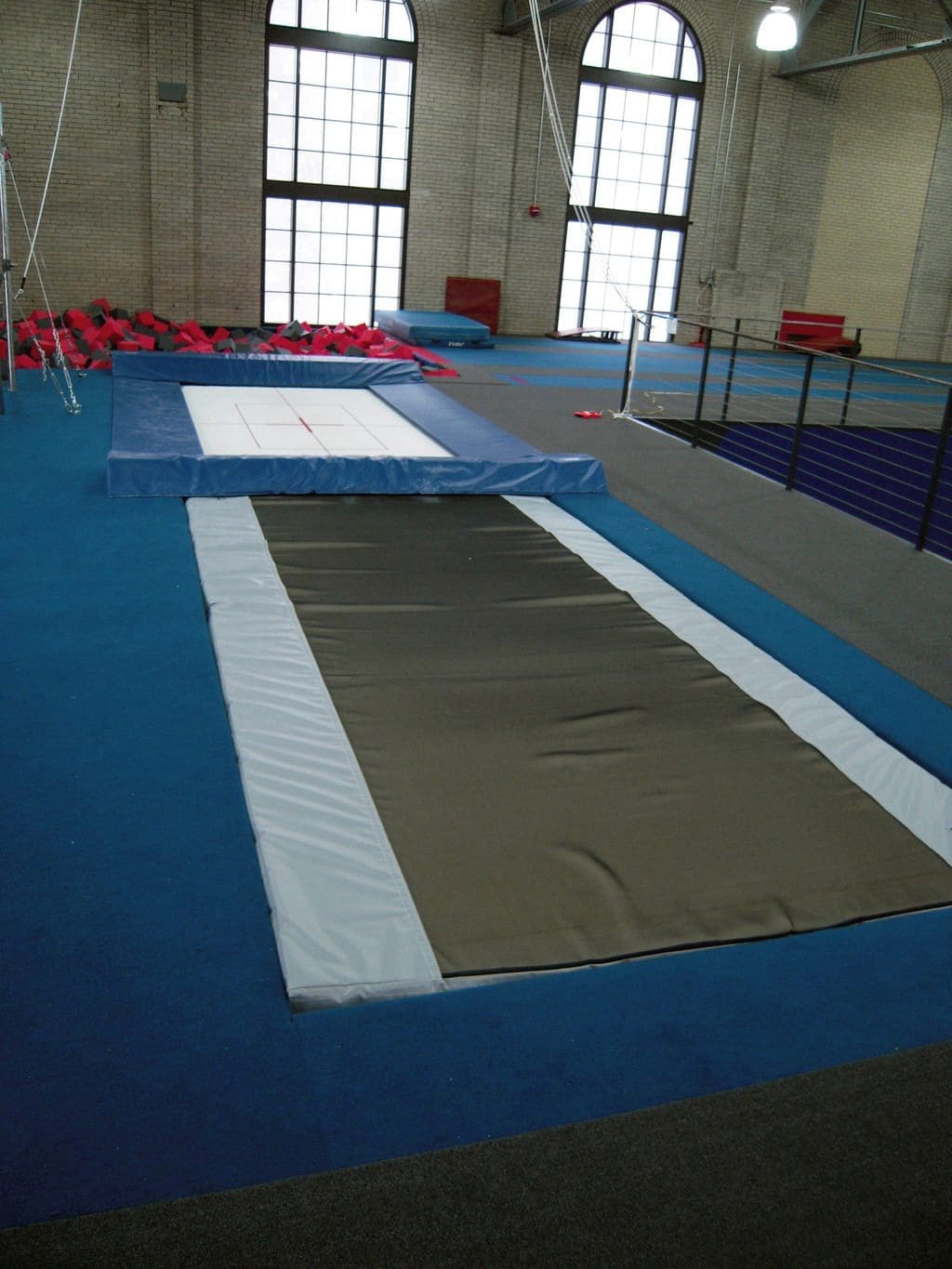 Gymnastics Gym University of Pennsylvania Trampoline
