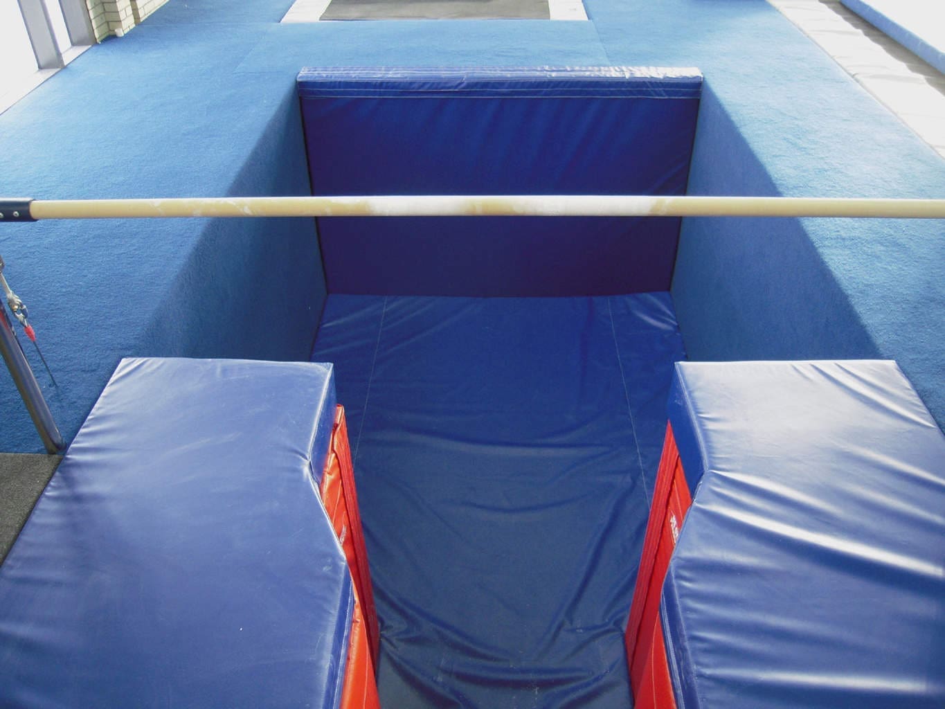 Gymnastics Gym University of Pennsylvania Foam Pit