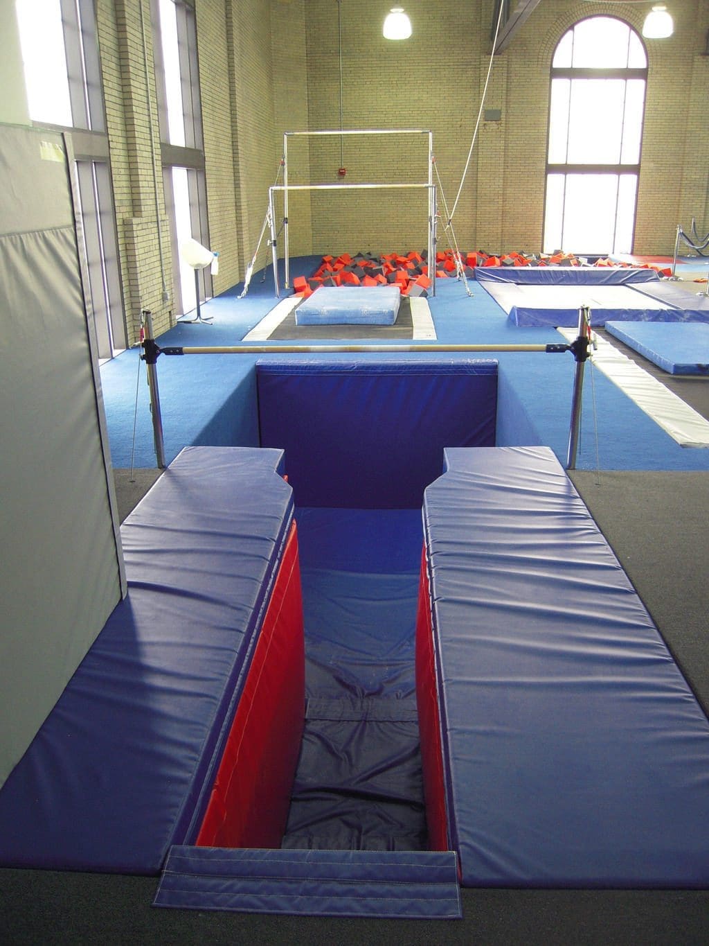 Gymnastics Gym University of Pennsylvania Custom Designed Mat