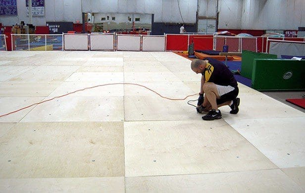 Spring Floor Gym Renovation