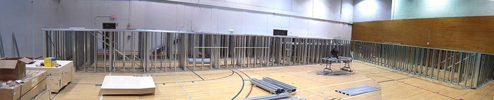 Temple Gymnastics Before Training Area