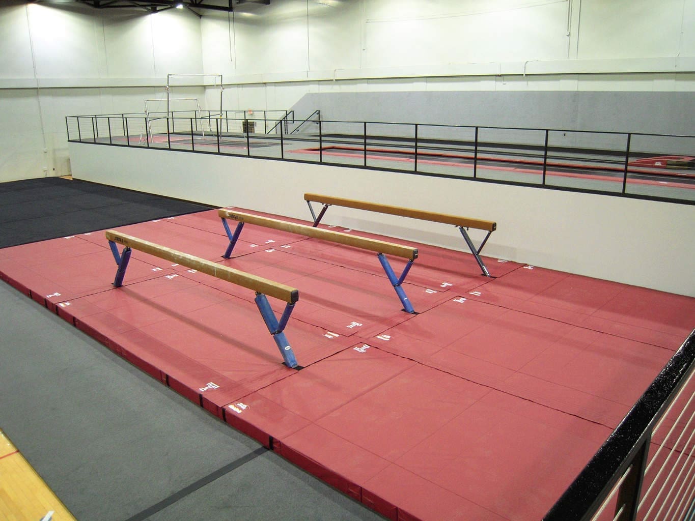 Temple Gymnastics Beam Area