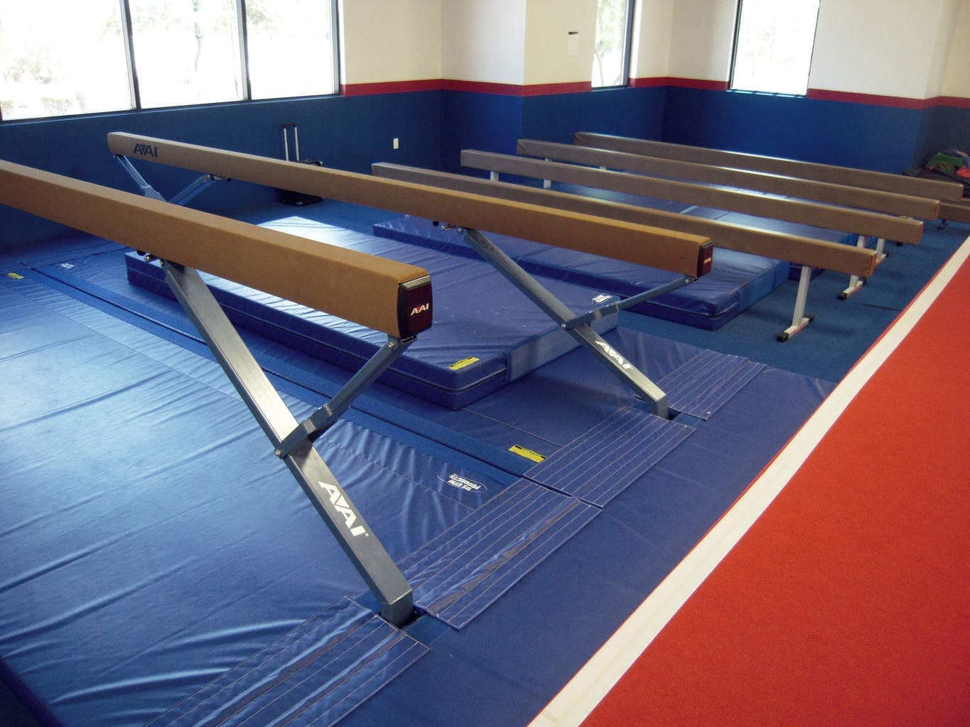 USA Youth Fitness Center Beams