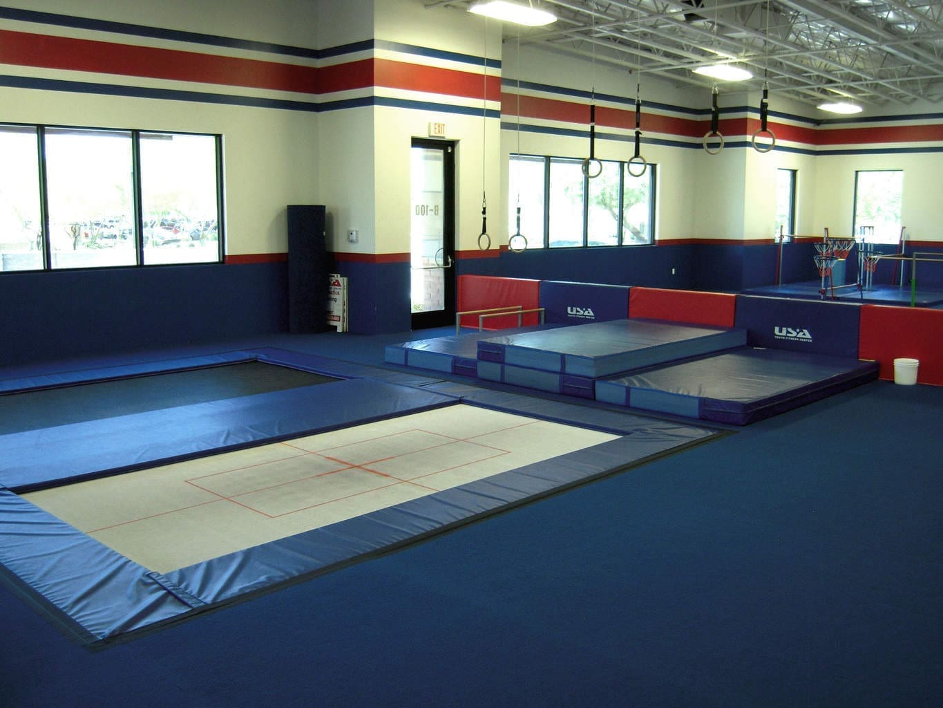 USA Youth Fitness Center Inground Trampoline