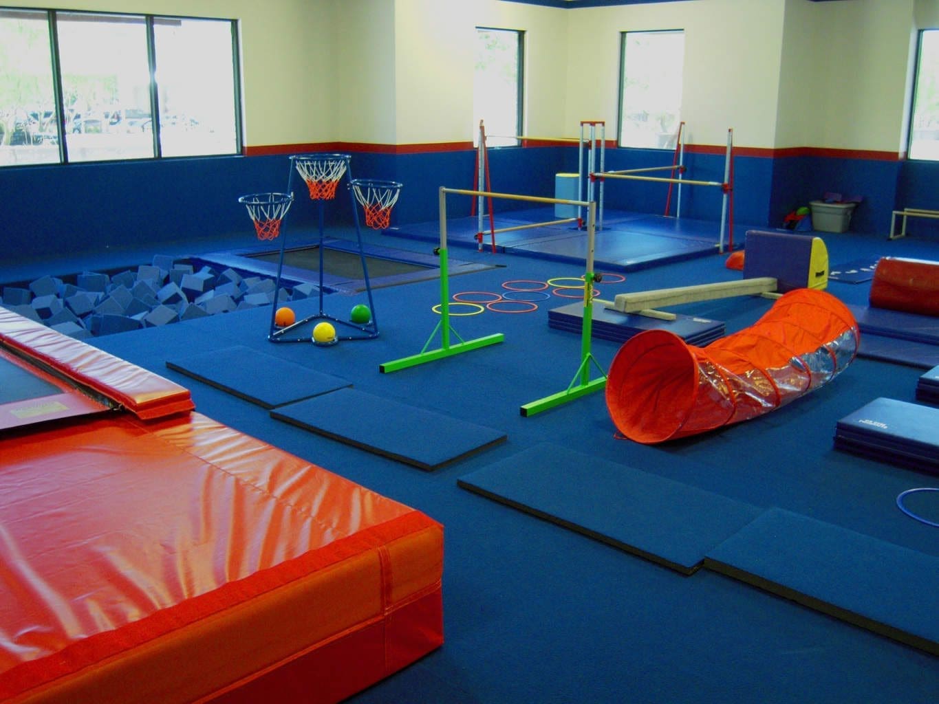 USA Youth Fitness Center Gymnastics Padded Area 