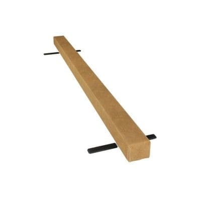 8' Long Suede Low Beam 4" Wide Top
