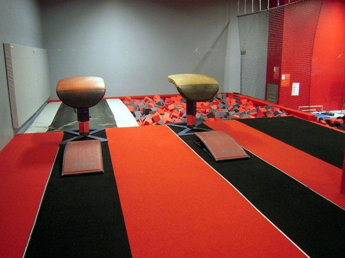 Team Attraction Gymnastics Vault Area