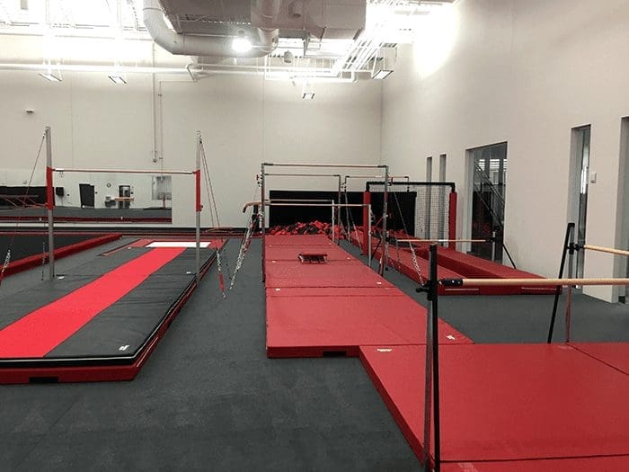 Bison Ridge Rec Center Gymnastics Bar Pit