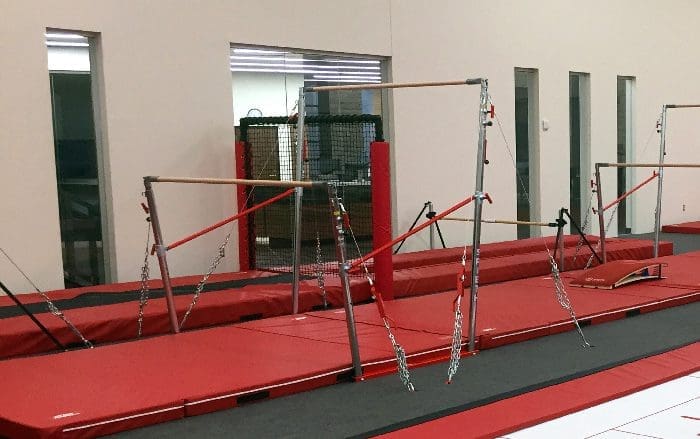 Bison Ridge Rec Center Gymnastics After Bar Area
