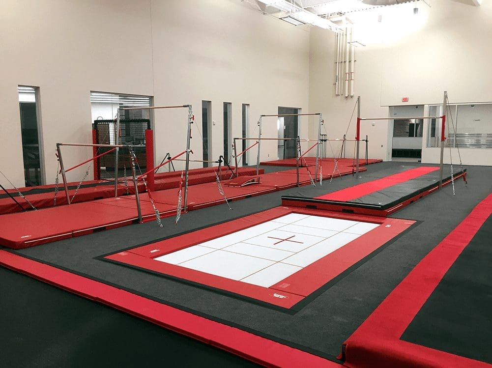 Bison Ridge Rec Center Gymnastics Inground Trampoline