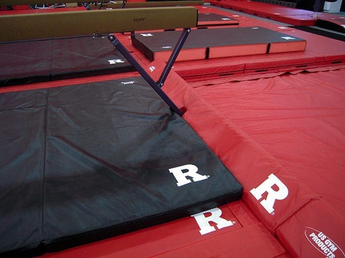 Rutgers gymnastics mats
