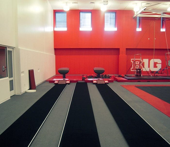 Rutgers Gymnastics Vaulting Tables