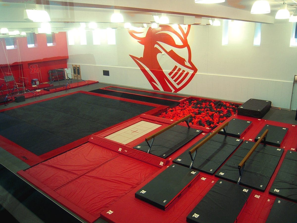 top view tramps Rutgers Gym Renovation