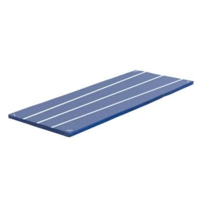 SOFT MAT WITH DIVERG DEMARCATION LINES BLUE - 600X200X10 CM
