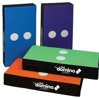 Set of 4, Mini Domino Cartwheel Block