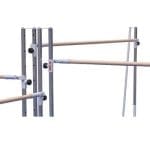 Adjustable Star Bar or Quad Bar Uprights Close Up