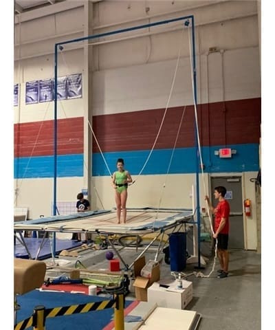 Trampoline Spotting Rig