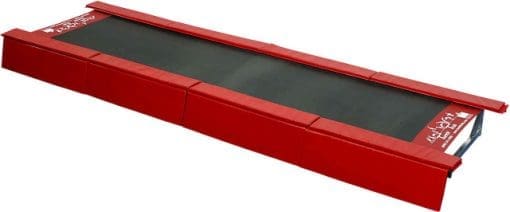 Tumbl Trak Padded Skirts attached to training track